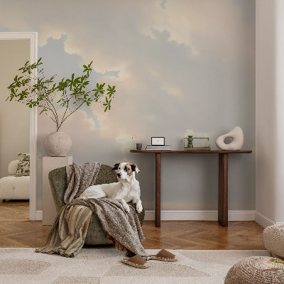 Fototapet barnrum Pastellfärgad himmel