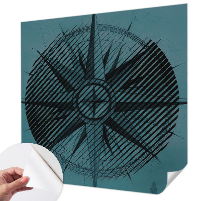 Peel and stick fototapet Marin kompass