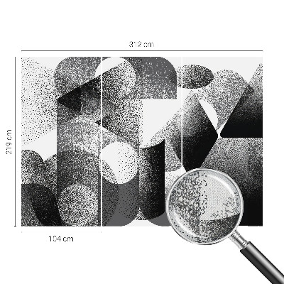 Fototapet barn Geometriska former