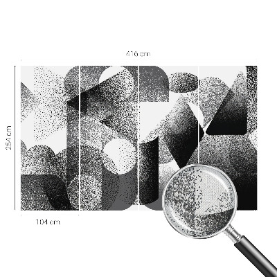 Fototapet barn Geometriska former