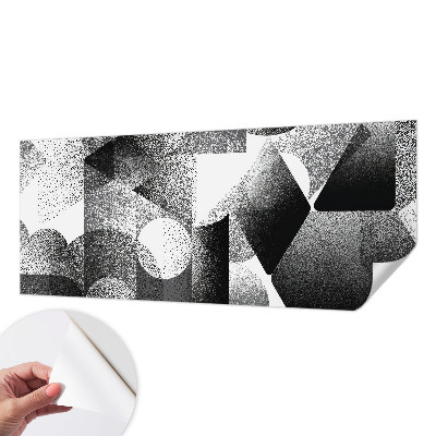 Fototapet barn med ett mönster av geometriska former