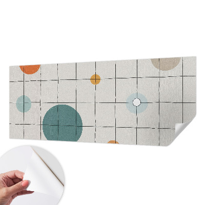 Fototapet för barn Färgade cirklar