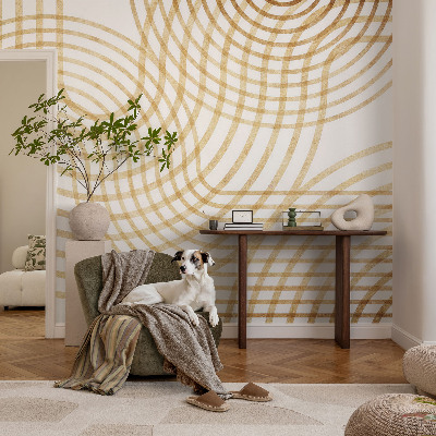 Självhäftande fotovägg Geometriska vävar