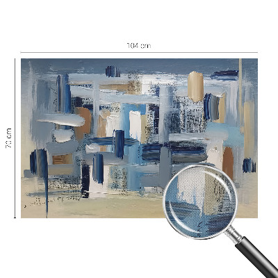 3D fototapet Abstraktionspenslar