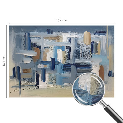 3D fototapet Abstraktionspenslar