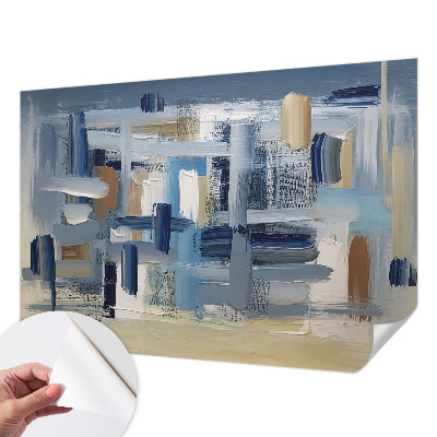 3D fototapet Abstraktionspenslar