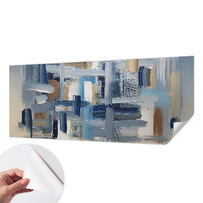 3D fototapet Abstraktionspenslar