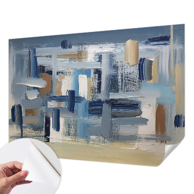 3D fototapet Abstraktionspenslar