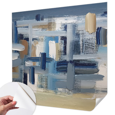 3D fototapet Abstraktionspenslar