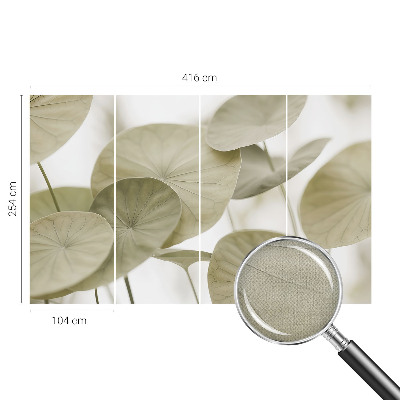 Fototapet för barn med ett naturskönt motiv som ger en lugn och elegant atmosfär
