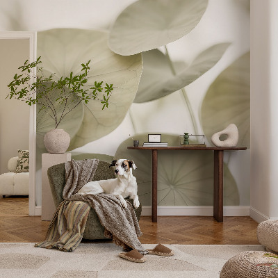 Fototapet för barn med ett naturskönt motiv som ger en lugn och elegant atmosfär