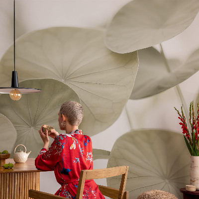 Fototapet för barn med ett naturskönt motiv som ger en lugn och elegant atmosfär