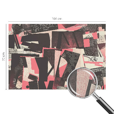 Fototapet barnrum Geometriskt collage