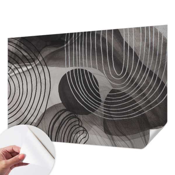 Självhäftande fotovägg Formernas harmoni