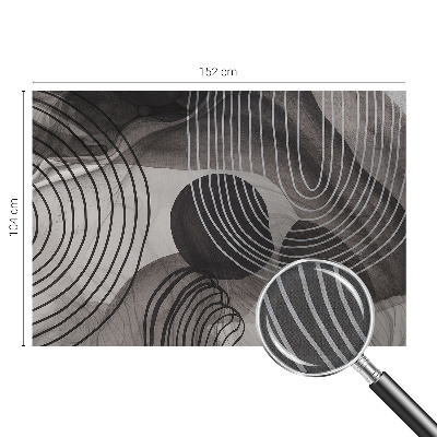 Självhäftande fotovägg Formernas harmoni