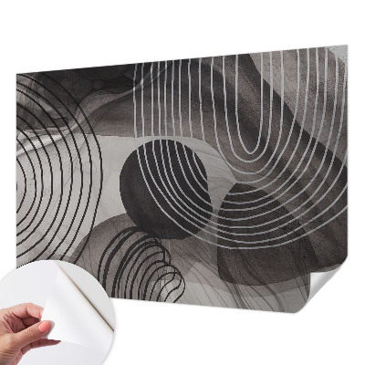 Självhäftande fotovägg Formernas harmoni