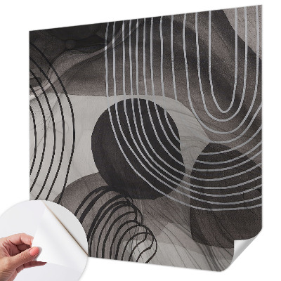 Självhäftande fotovägg Formernas harmoni
