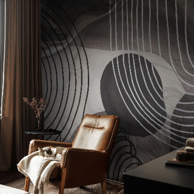 Självhäftande fotovägg Formernas harmoni