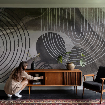 Självhäftande fotovägg Formernas harmoni