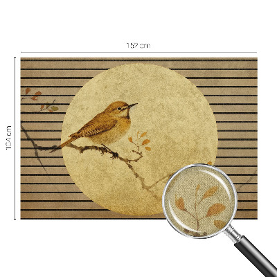 3D fototapet Harmonifågel