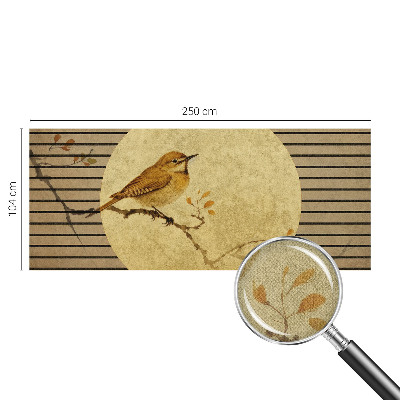 3D fototapet Harmonifågel