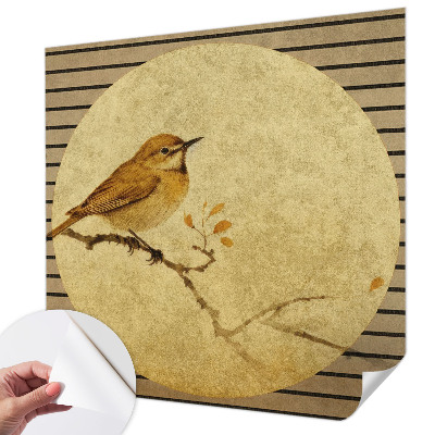 3D fototapet Harmonifågel