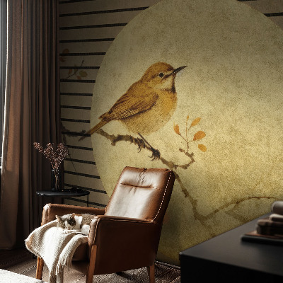 3D fototapet Harmonifågel