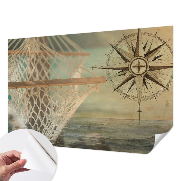 Peel and stick fototapet med motiv av avkopplande havsutsikt