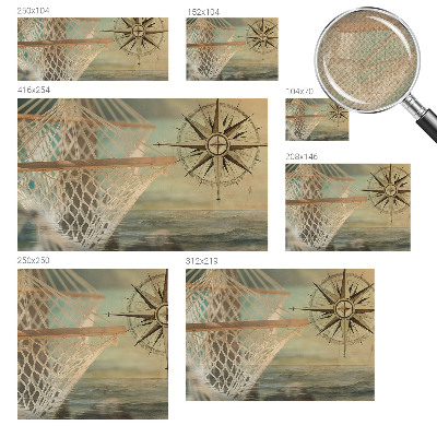 Peel and stick fototapet Avkoppling vid havet