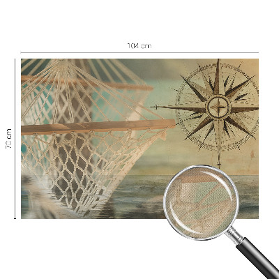 Peel and stick fototapet med motiv av avkopplande havsutsikt