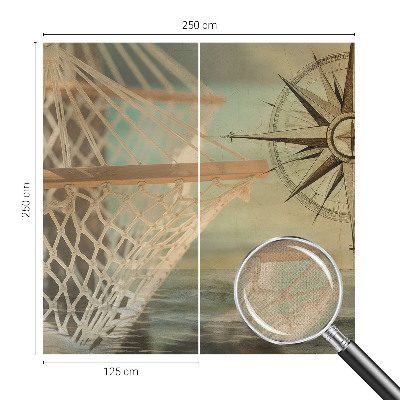 Peel and stick fototapet med motiv av avkopplande havsutsikt