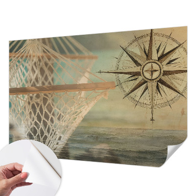 Peel and stick fototapet med motiv av avkopplande havsutsikt