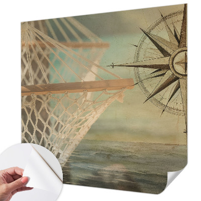 Peel and stick fototapet med motiv av avkopplande havsutsikt