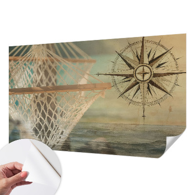 Peel and stick fototapet med motiv av avkopplande havsutsikt