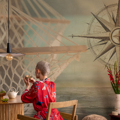 Peel and stick fototapet Avkoppling vid havet