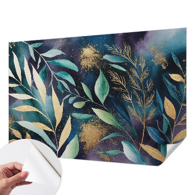 Fototapet barn Botaniska blad