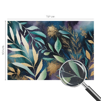 Fototapet barn Botaniska blad