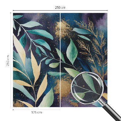 Fototapet barn Botaniska blad