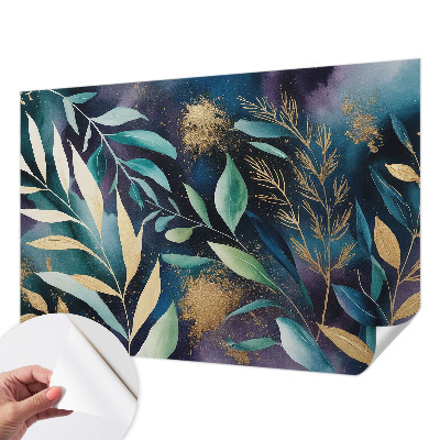 Fototapet barn Botaniska blad
