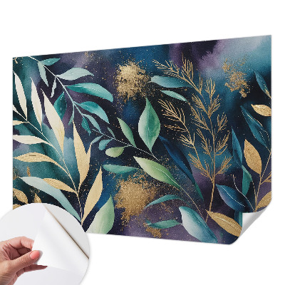 Fototapet barn Botaniska blad