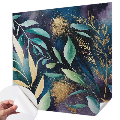 Fototapet barn Botaniska blad