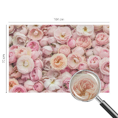 Självhäftande fototapet Vackra blommor