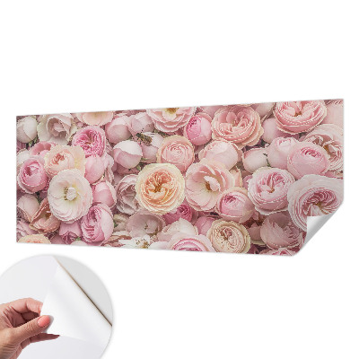 Självhäftande fototapet Vackra blommor