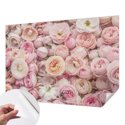 Självhäftande fototapet Vackra blommor
