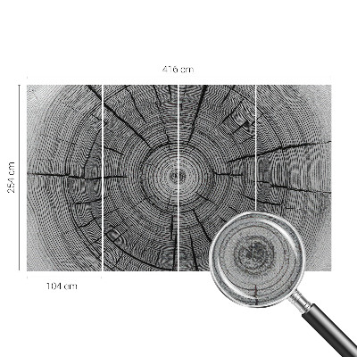 Fototapet för barn Skogens harmoni