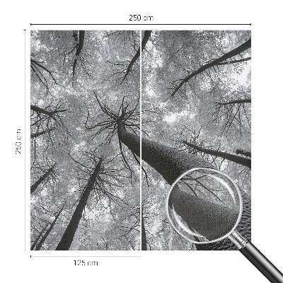 Peel and stick fototapet med motiv av vinterlandskap