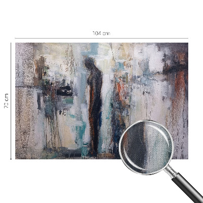 Fototapet barn med en mystisk figur