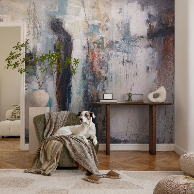 Fototapet barn med en mystisk figur