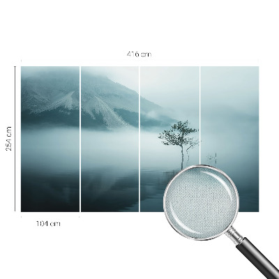 Fototapet barn med motiv av naturens mystik