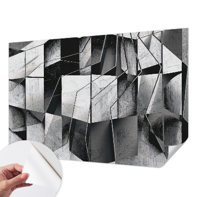 Fototapet barn med geometrisk abstraktion